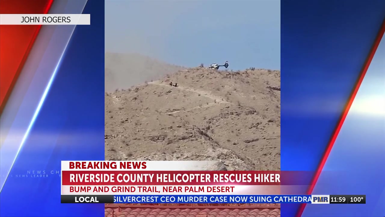 Hiker rescued near Palm Desert trail