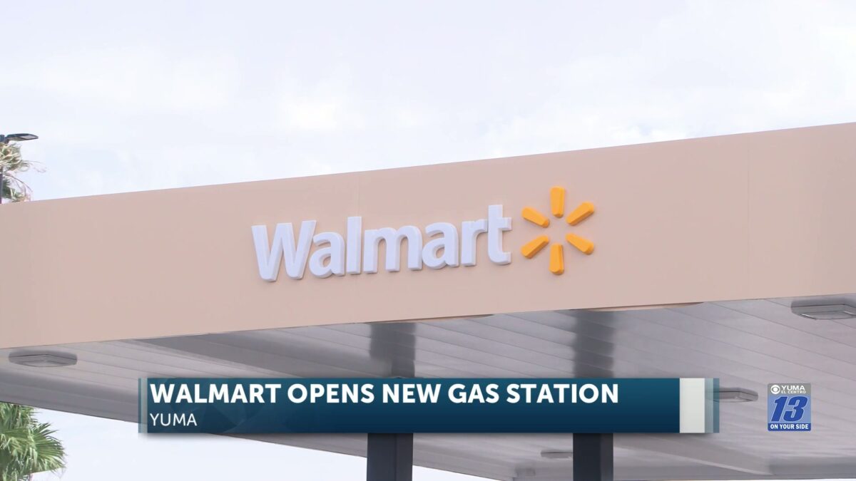 Walmart opens new gas station on Avenue B