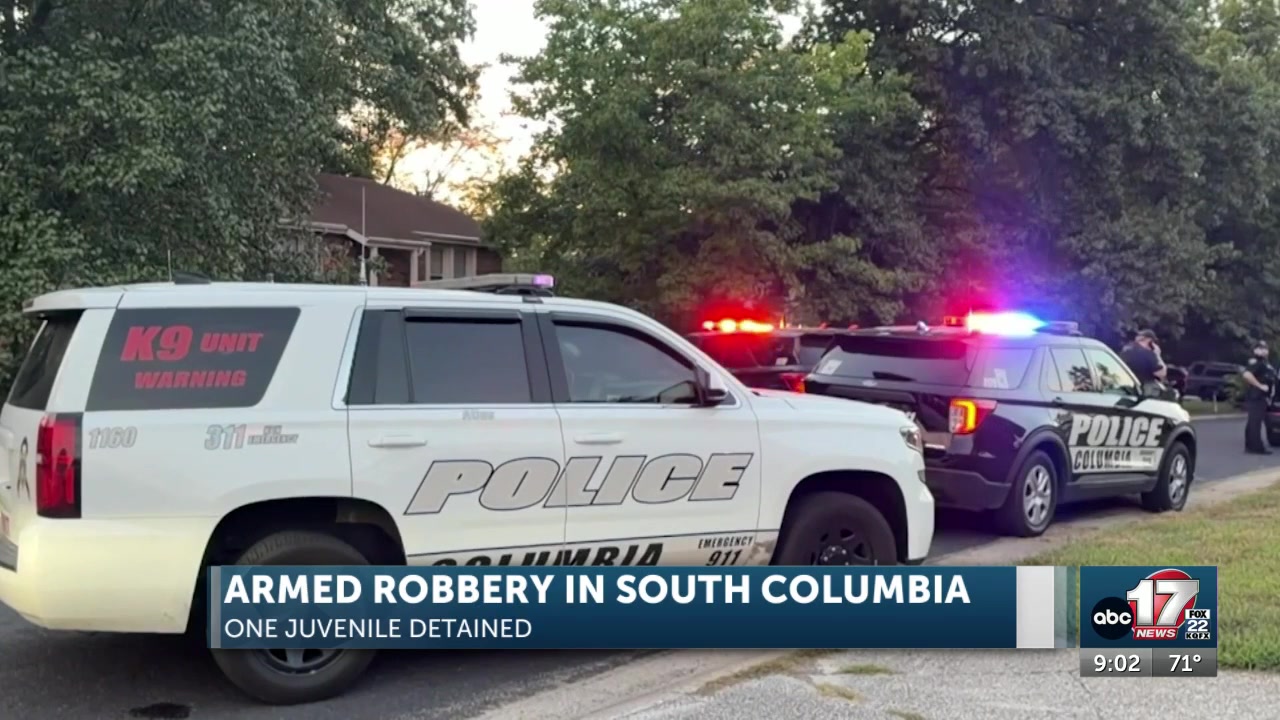 Youth suspect in custody in south Columbia robbery
