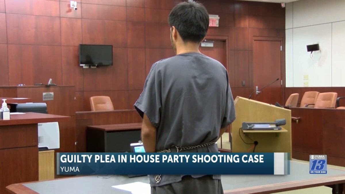 Man accused of deadly Yuma house party shooting pleads guilty