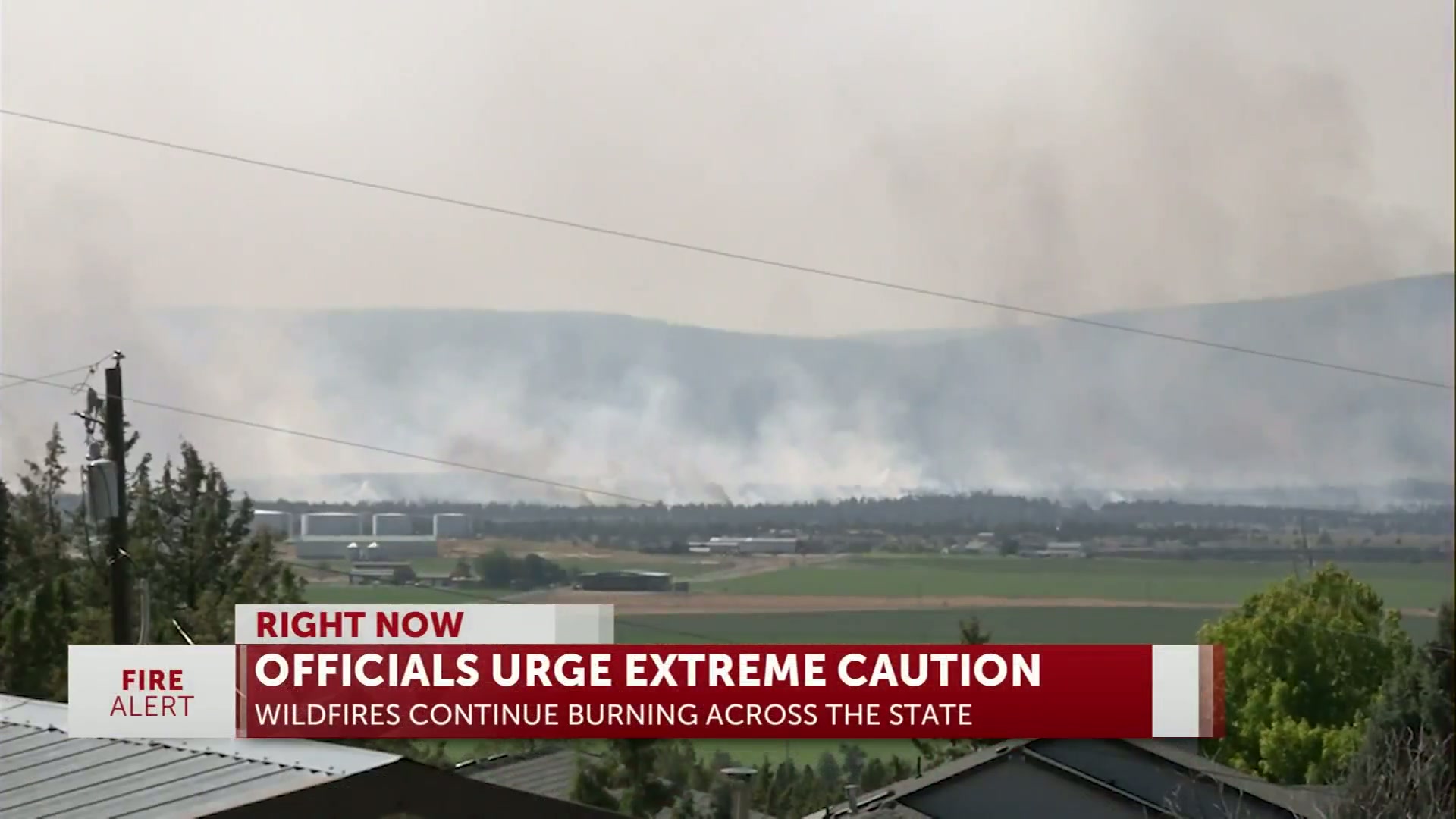 Oregon officials urge extreme caution as wildfires stretch resources