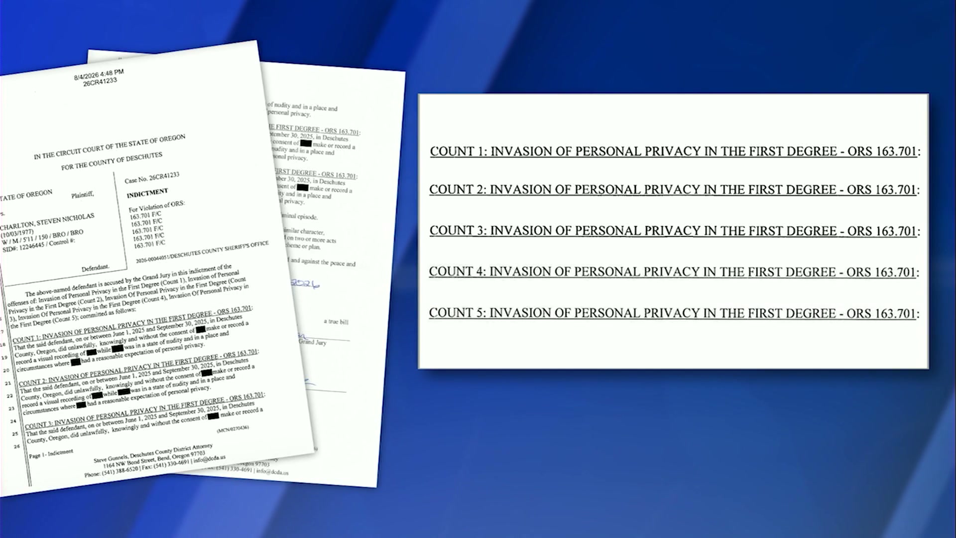 Pilot killed in plane crash indicted by Deschutes County Grand Jury hours before incident
