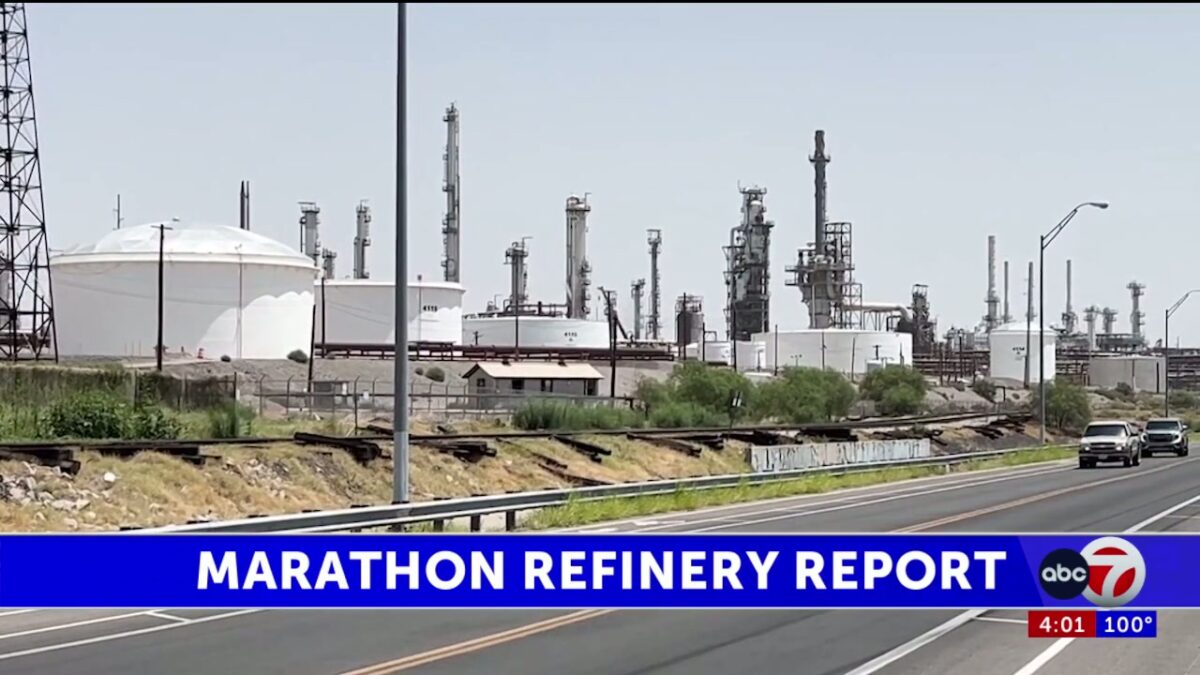 Environmental reports detail what gases caused strong odor from Marathon refinery