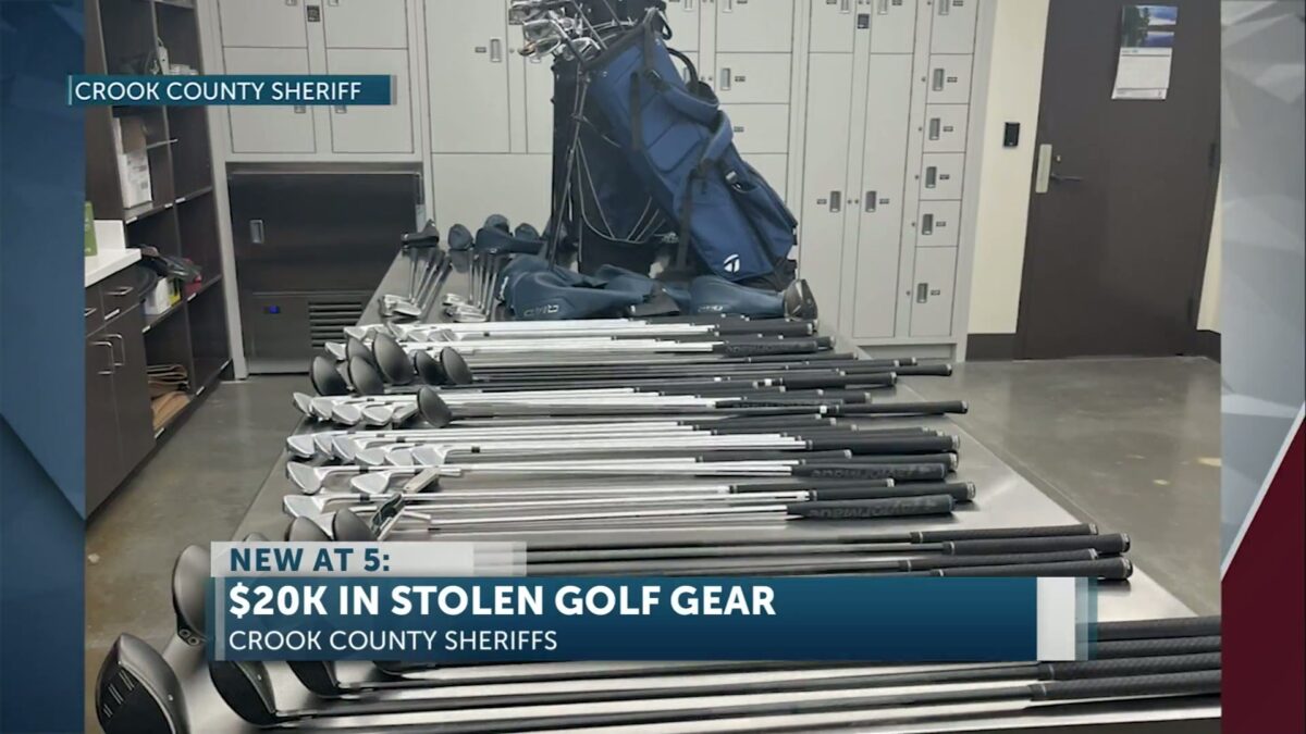 $20k worth of Golf Clubs found by Crook County Sheriffs