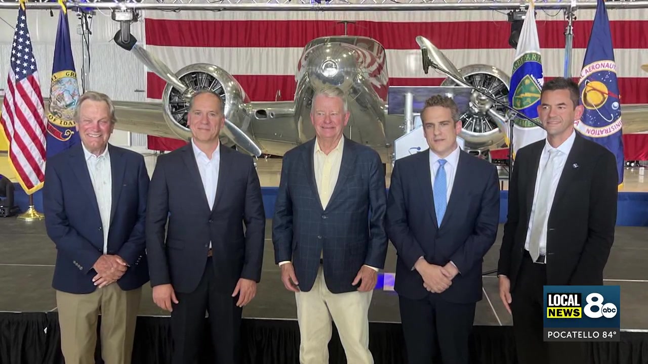 ‘The stars belong to everyone:’ Head of NASA announces America will win next space race at Idaho National Laboratory