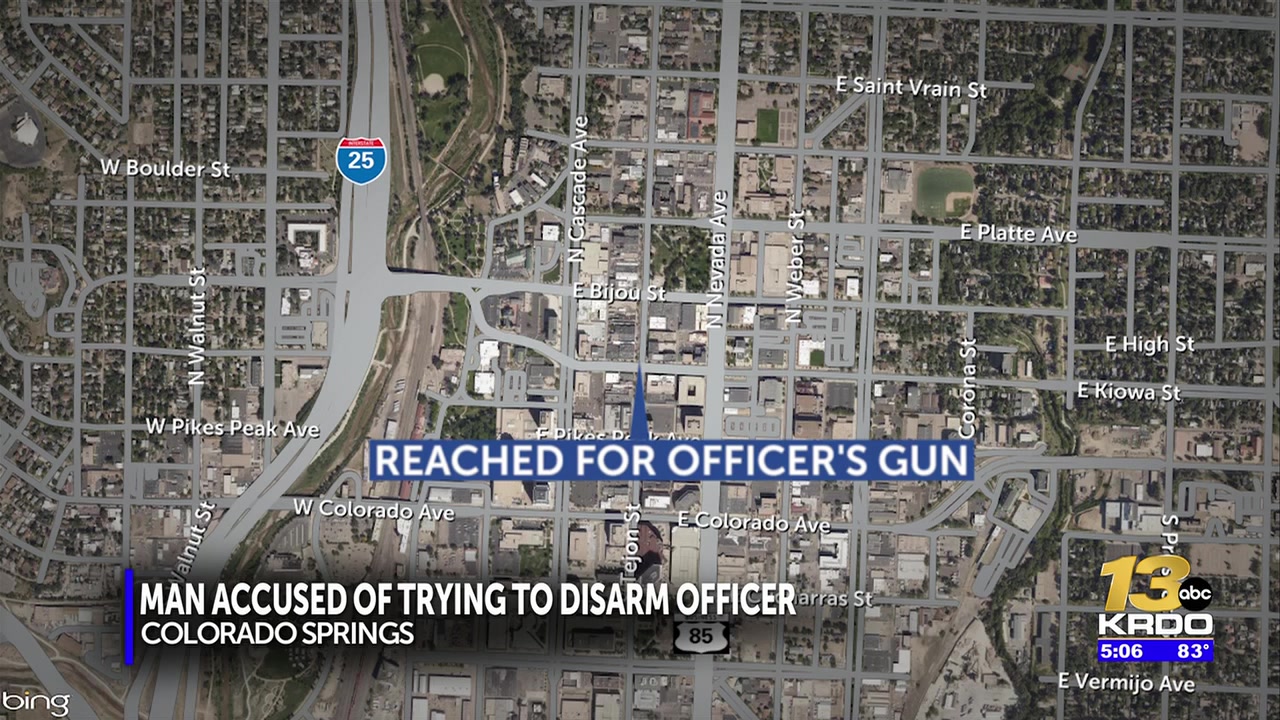 CSPD: Man tries to take officer’s gun following Saturday morning bar fight