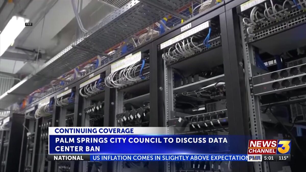 Palm Springs City Council to consider data center moratorium