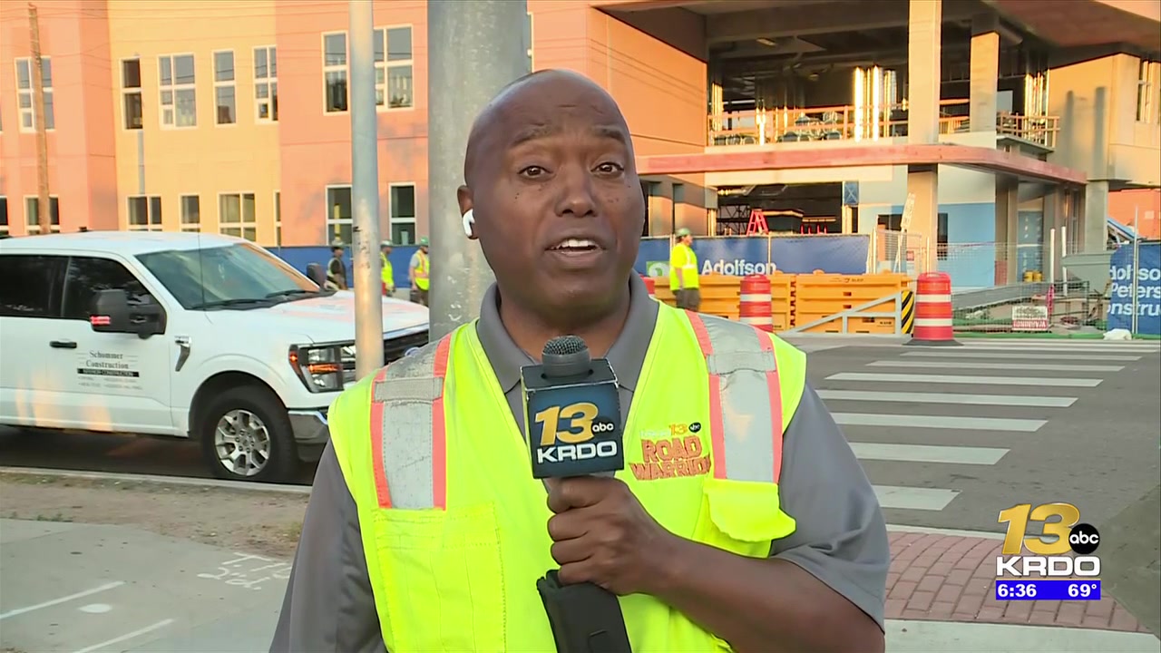Monitoring Back-to-School traffic around Palmer High School renovation in Colorado Springs