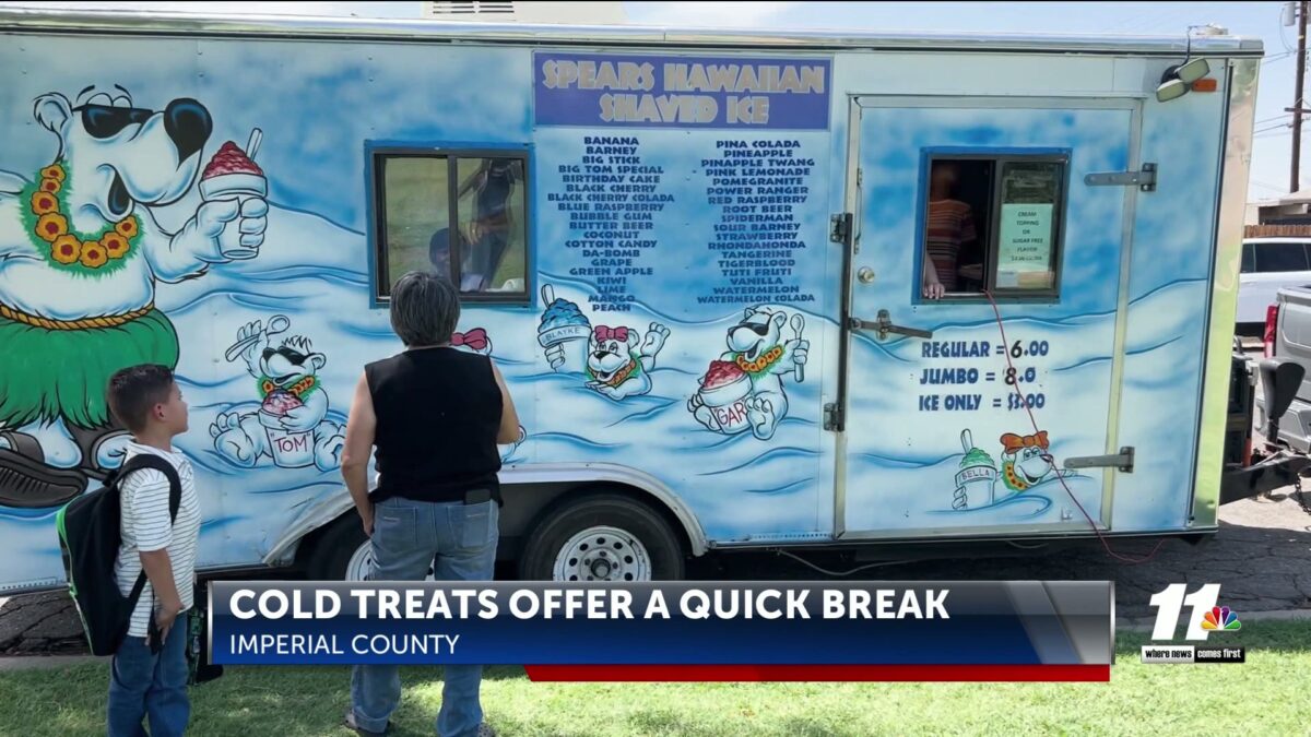 Cold treats offer quick break for Imperial County residents
