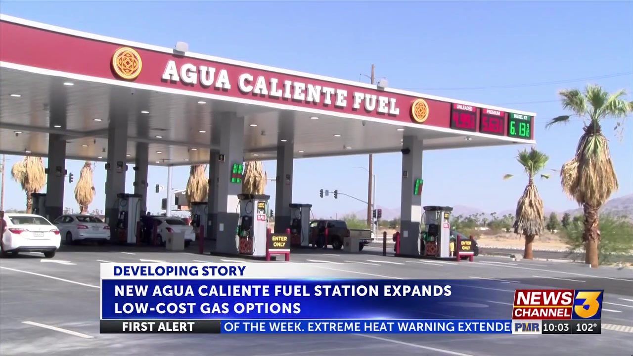 New Agua Caliente fuel station expands low-cost gas options in Coachella Valley