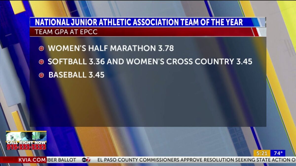 EPCC Women’s Half Marathon team earns recognition for academic performance
