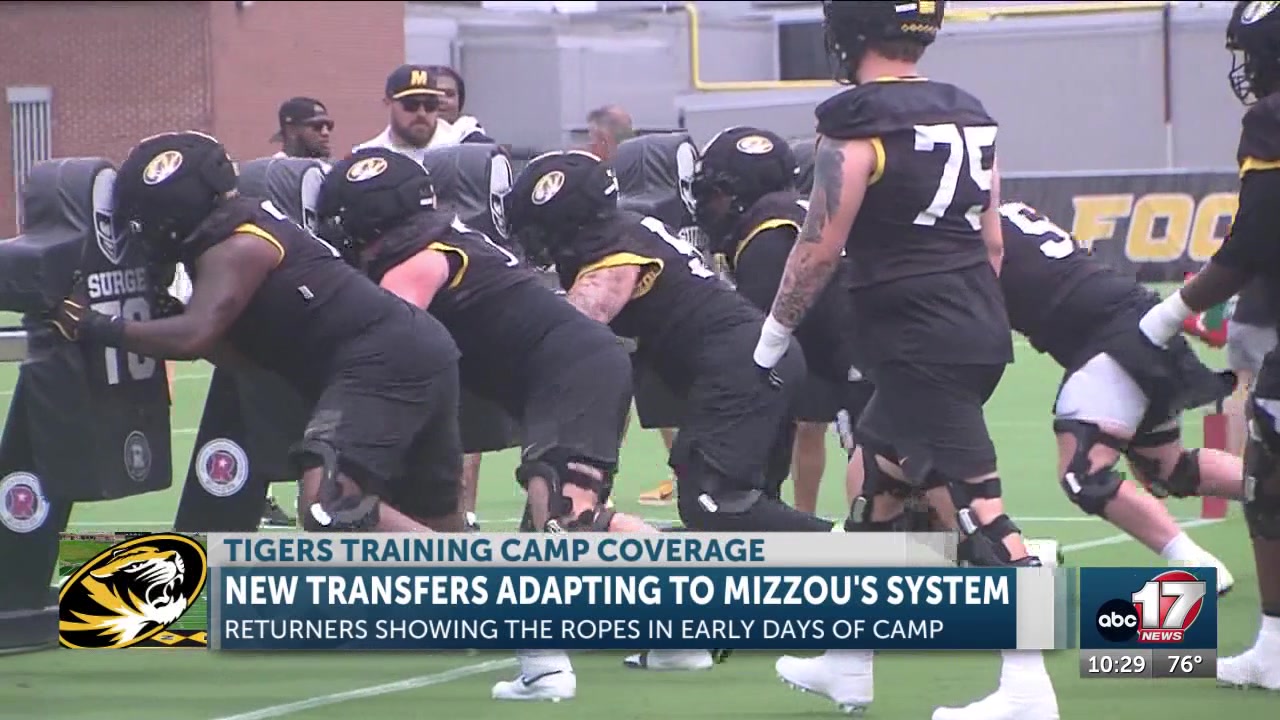 New faces of Mizzou football settling in after first week of camp