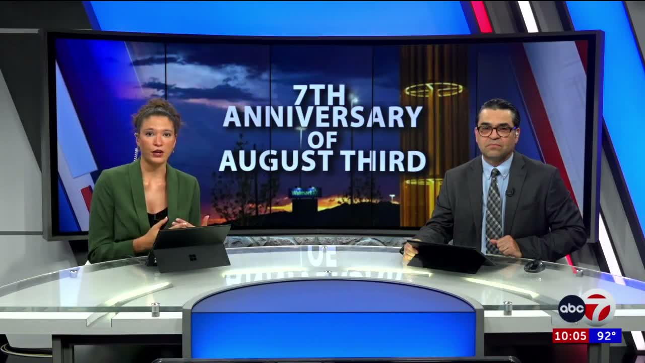 City of El Paso shares list of remembrance events for 7th anniversary of the August 3rd shooting