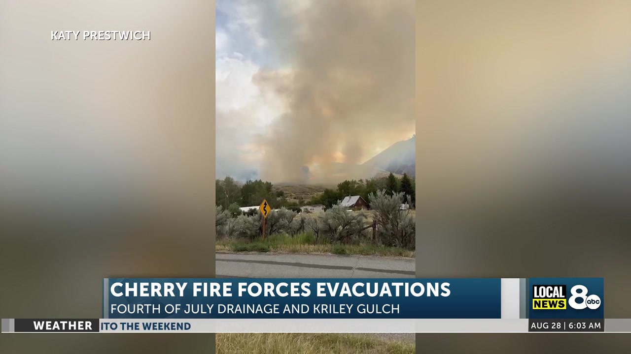 Cherry Fire grows to 291 acres near Salmon