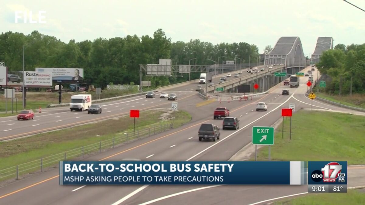 Highway patrol urges caution as students return to Missouri roads