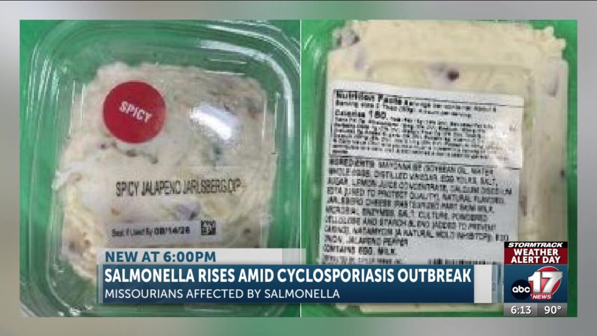 Salmonella on the rise amid cyclosporiasis outbreak