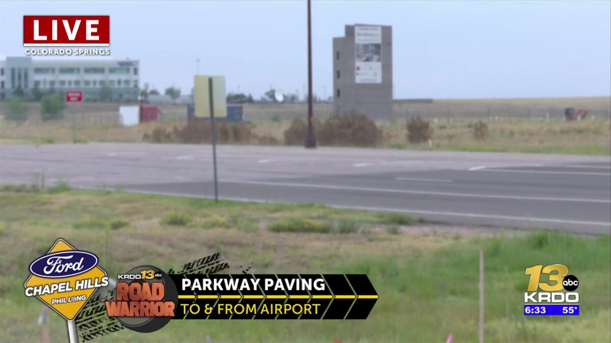 Milton E. Proby Parkway near Colorado Springs Airport to get first major repaving in 25 years