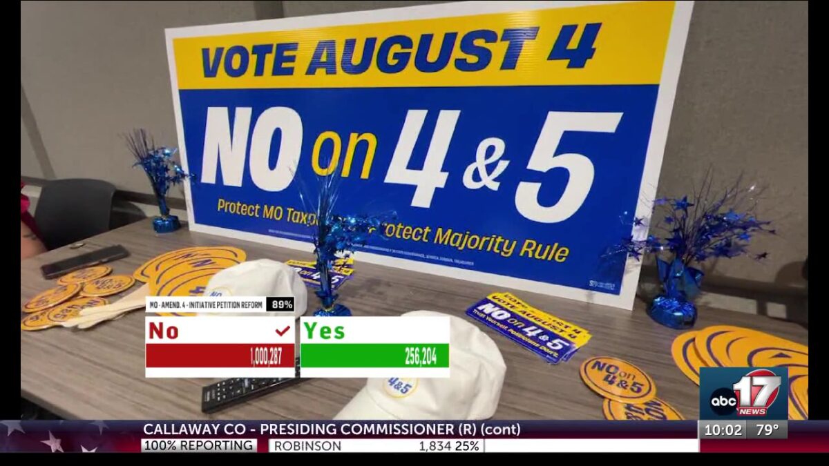 Missouri Realtors take home win with failed Amendments 4 and 5