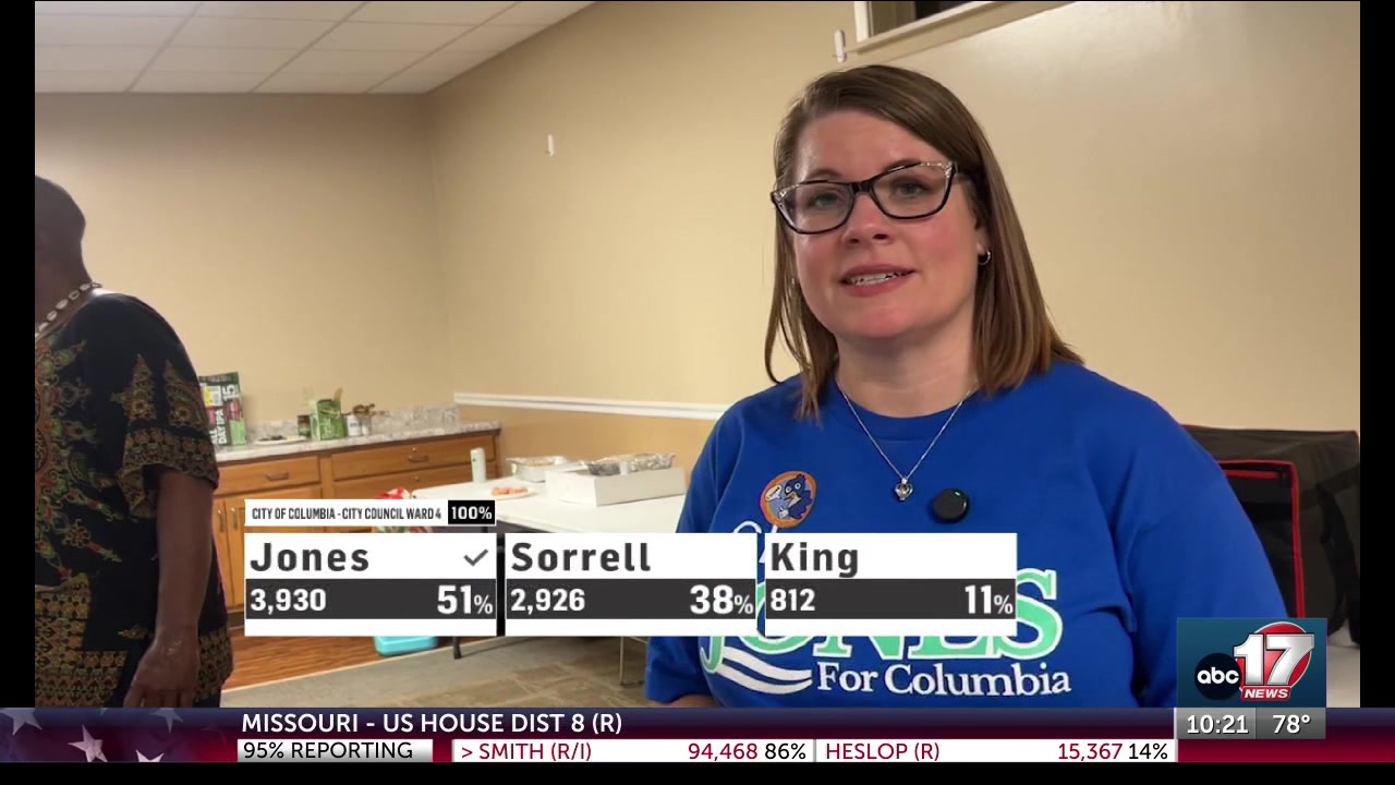 Sharon Jones wins Columbia Ward 4 race