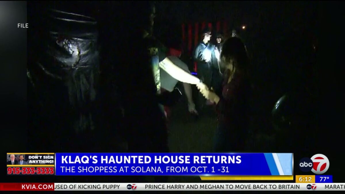 KLAQ’s haunted house returns for another year of spooky tradition