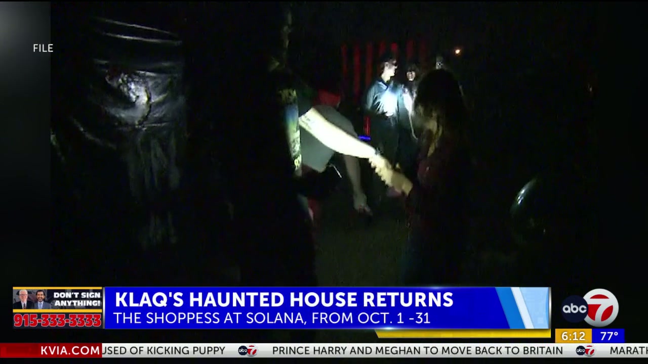 KLAQ’s haunted house returns for another year of spooky tradition