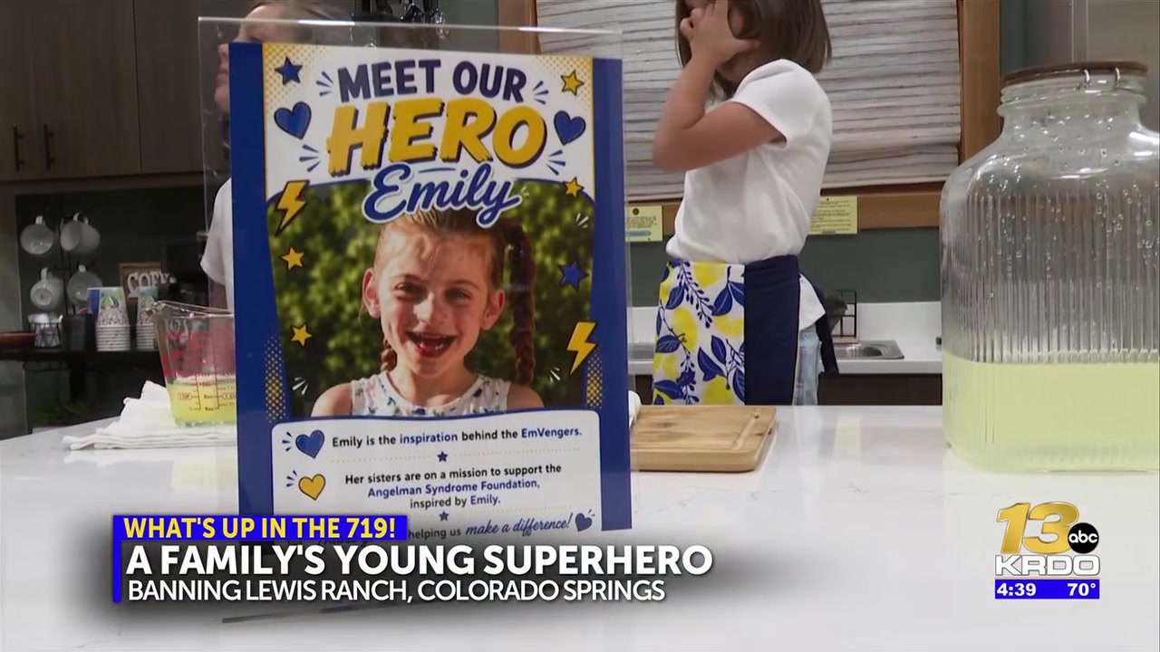 Two sisters start lemonade stand to support sibling with rare genetic disorder