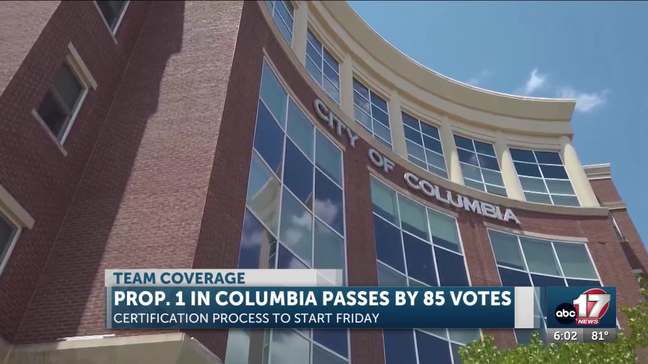 Columbia’s slim ‘yes’ vote on sales tax increase expected to be certified Monday; clerk will know Friday if military