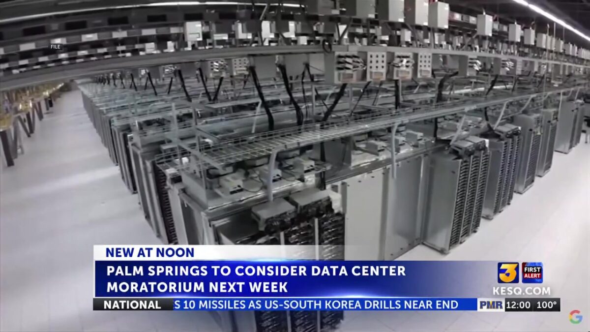 Palm Springs City Council to consider temporary data center moratorium