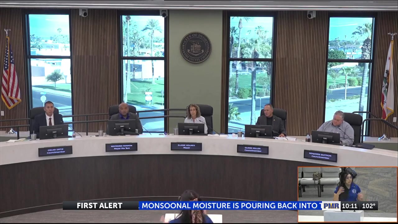 TODEC shares immigration enforcement updates with Indio City Council