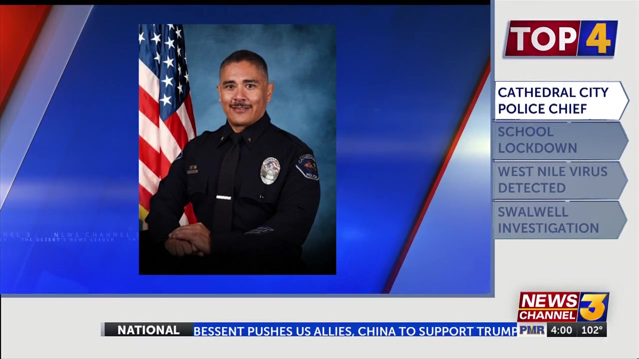 Rick Sanchez named Cathedral City Police Chief