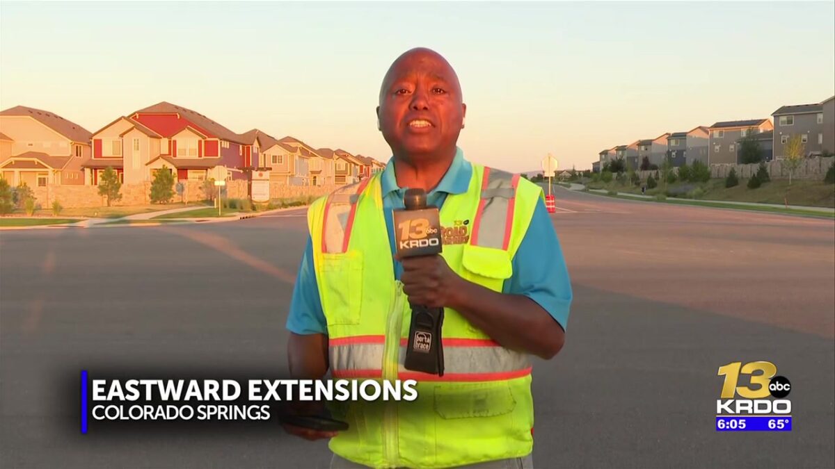 Colorado Springs to gradually connect three existing streets east to Banning Lewis Parkway