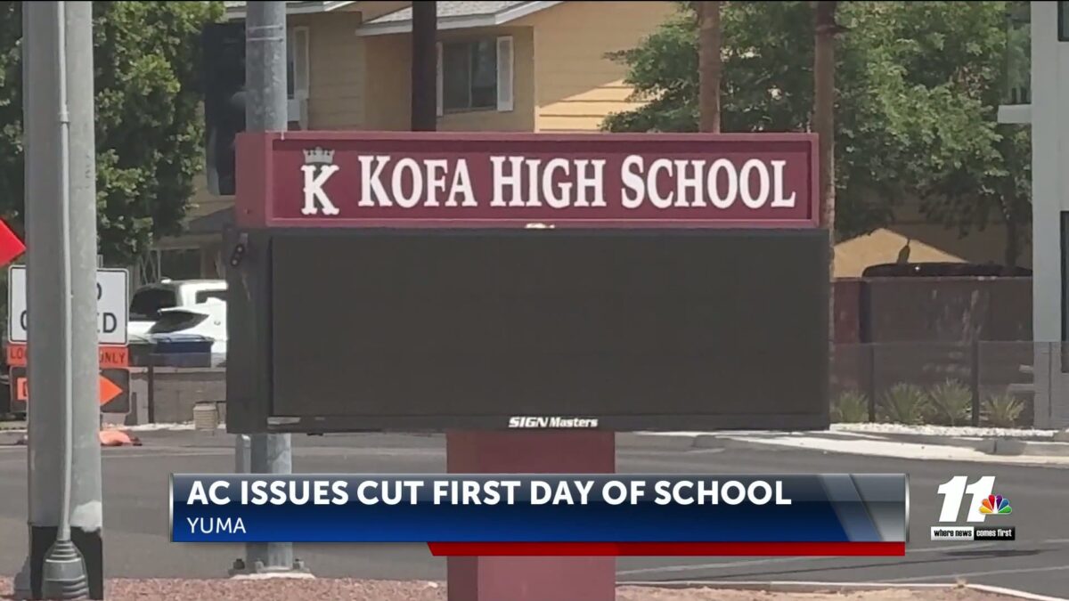 Two YUHSD schools experience AC issues