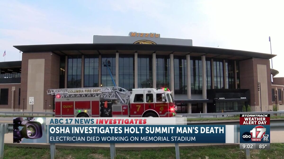 OSHA investigating June death of electrician at Mizzou’s football stadium