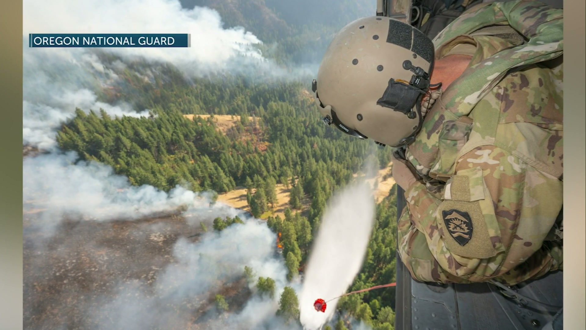 There’s Good News: Oregon National Guard helps fight Hagen Fire in Umatilla County