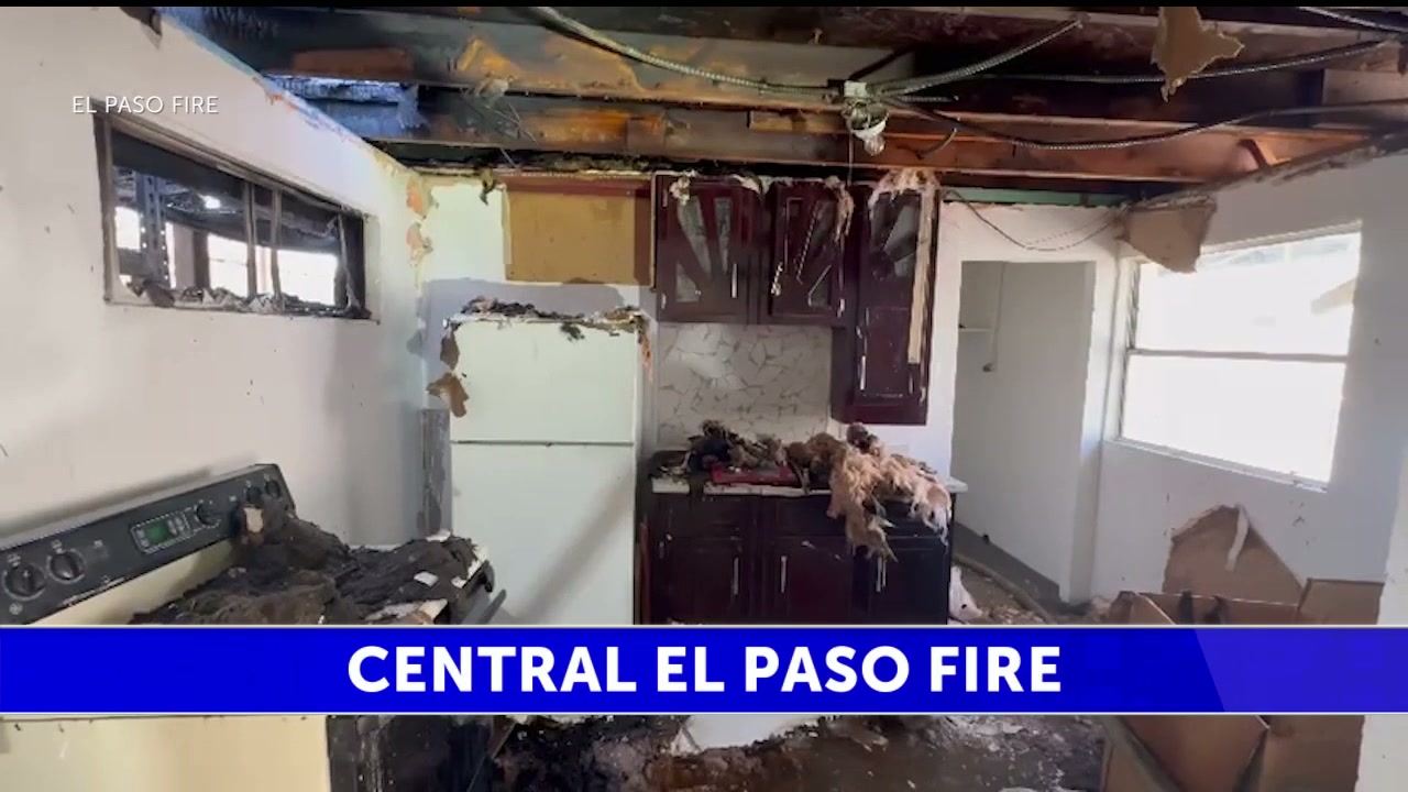 1 hospitalized after South-Central El Paso fire