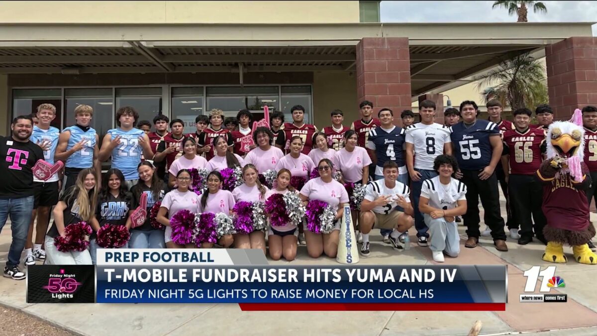 T-Mobile Friday Night 5G Lights stops in Yuma