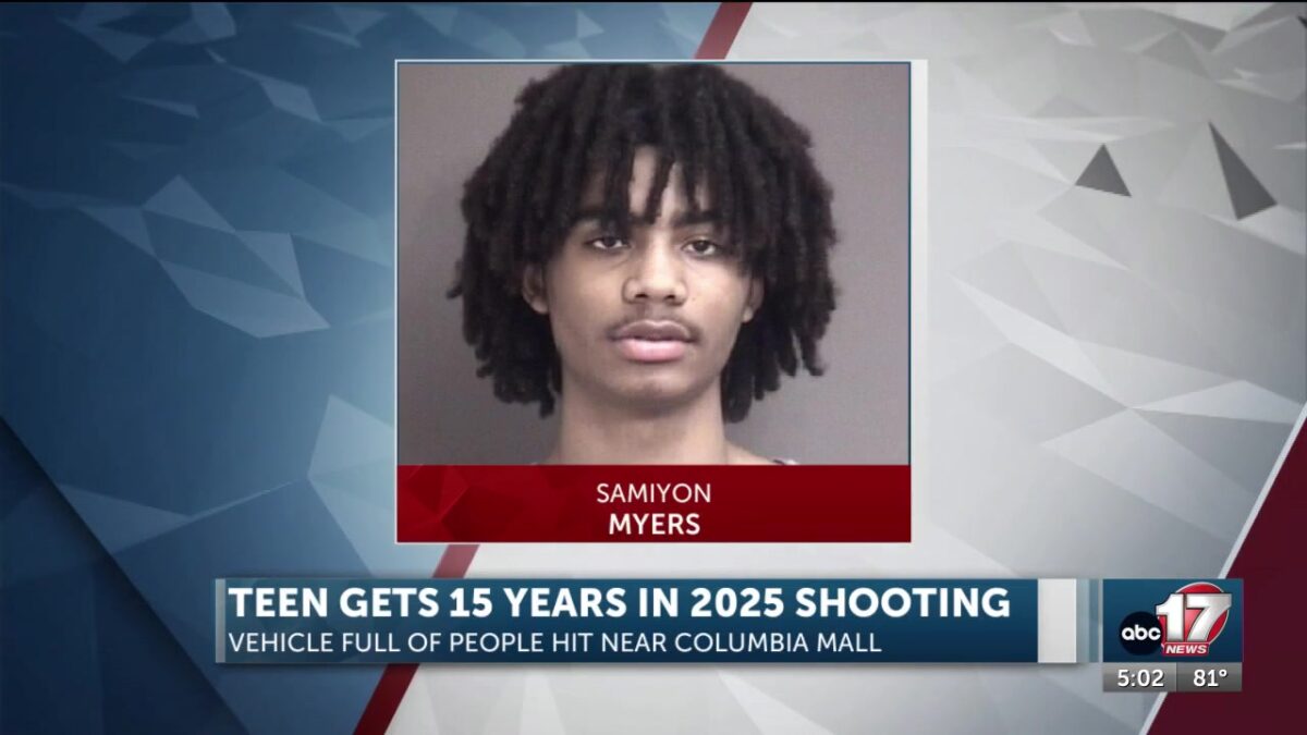 Columbia teenager pleads guilty to 2025 shooting near mall