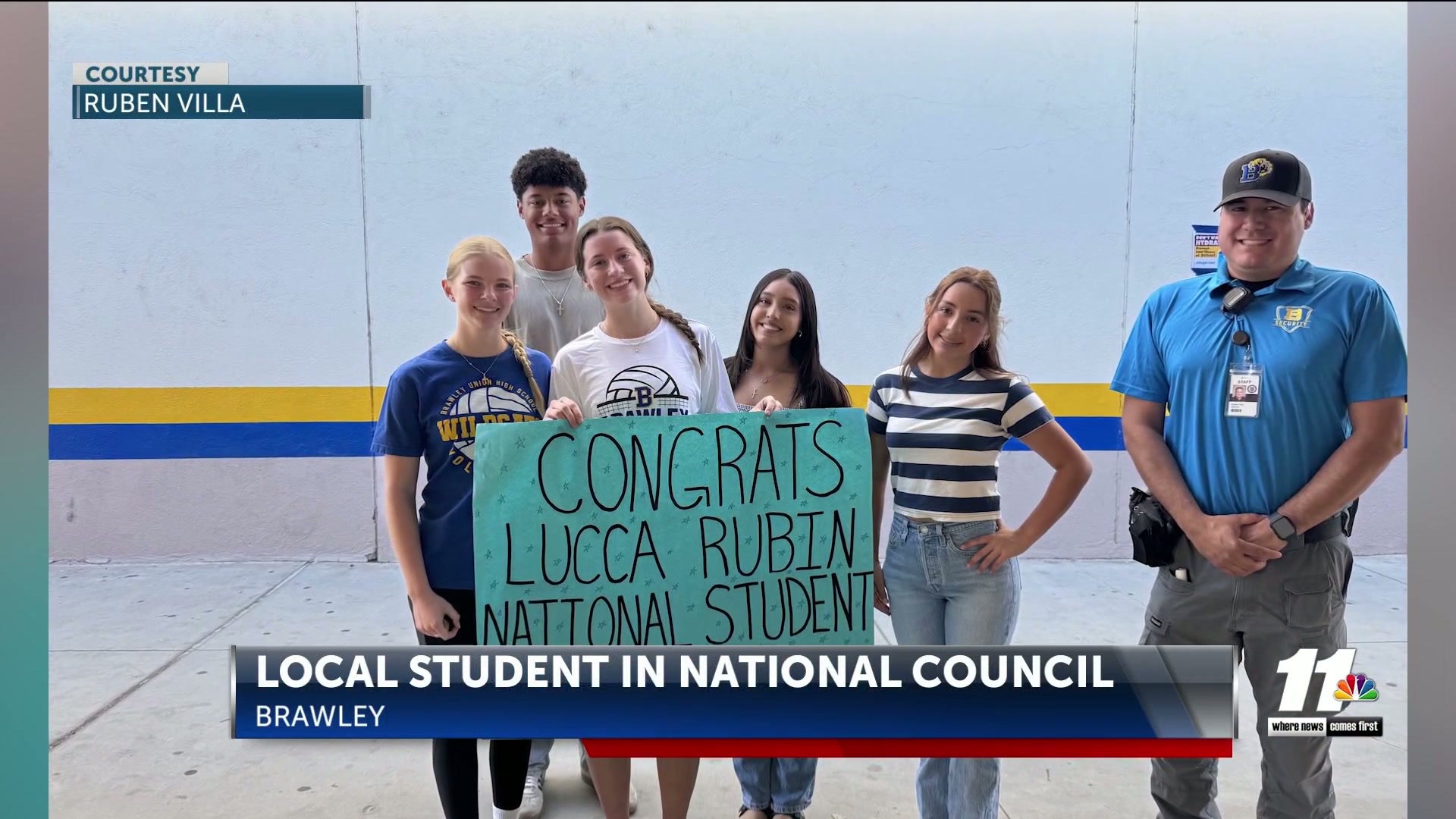 Brawley High student takes local leadership to national stage