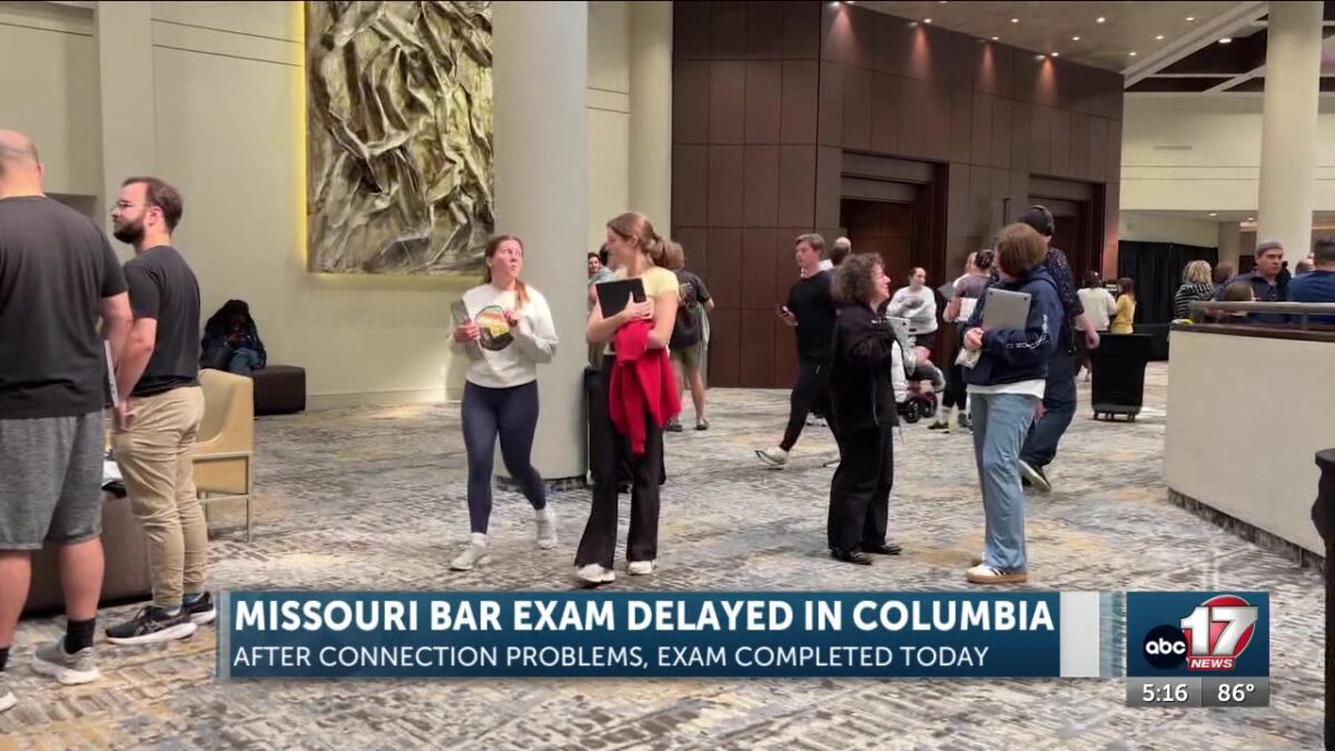 Missouri bar exam finishes Wednesday after internet issues caused delays on Tuesday