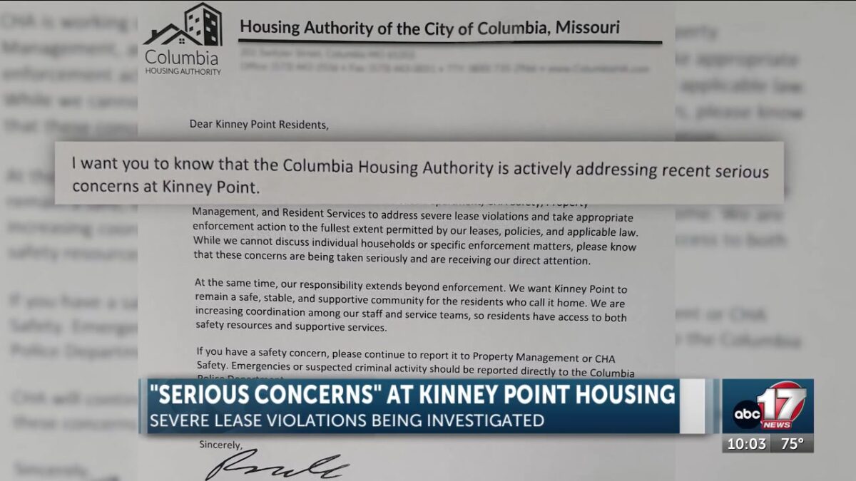 Columbia Housing Authority looks to address ‘serious concerns’ at Kinney Point following recent calls for police