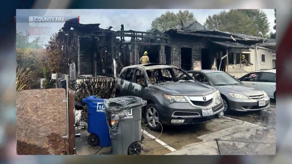 Nine people displaced after early morning fire in Santa Barbara