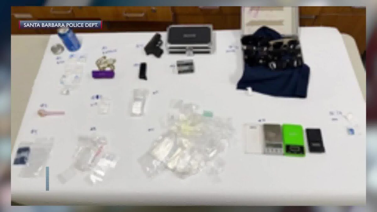 Santa Maria Police arrest two after recovering firearm
