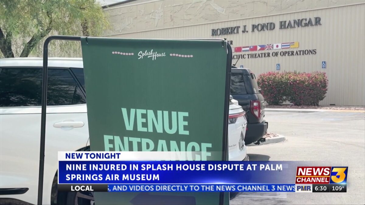 Palm Springs Police make arrest in Splash House assault