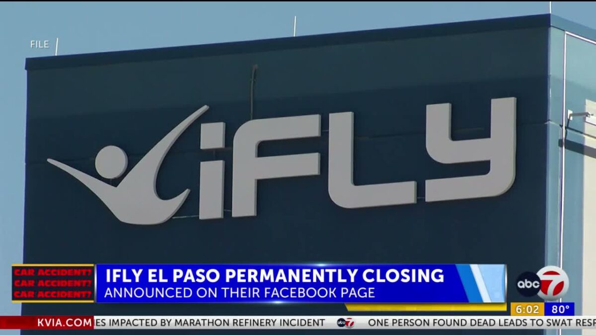 iFLY El Paso permanently closed