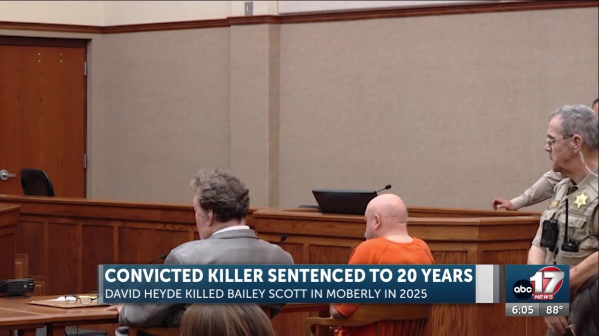 Former Moberly police officer gets 20-year sentence for murder