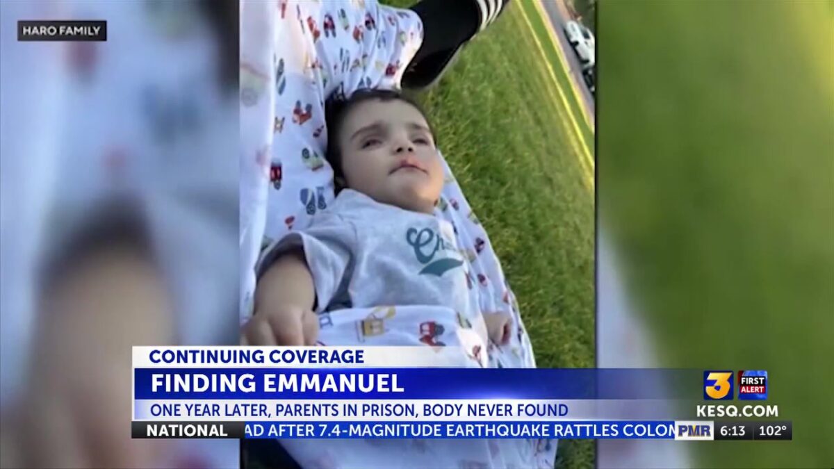 Baby Emmanuel Haro murder case marks one year since kidnapping report this week