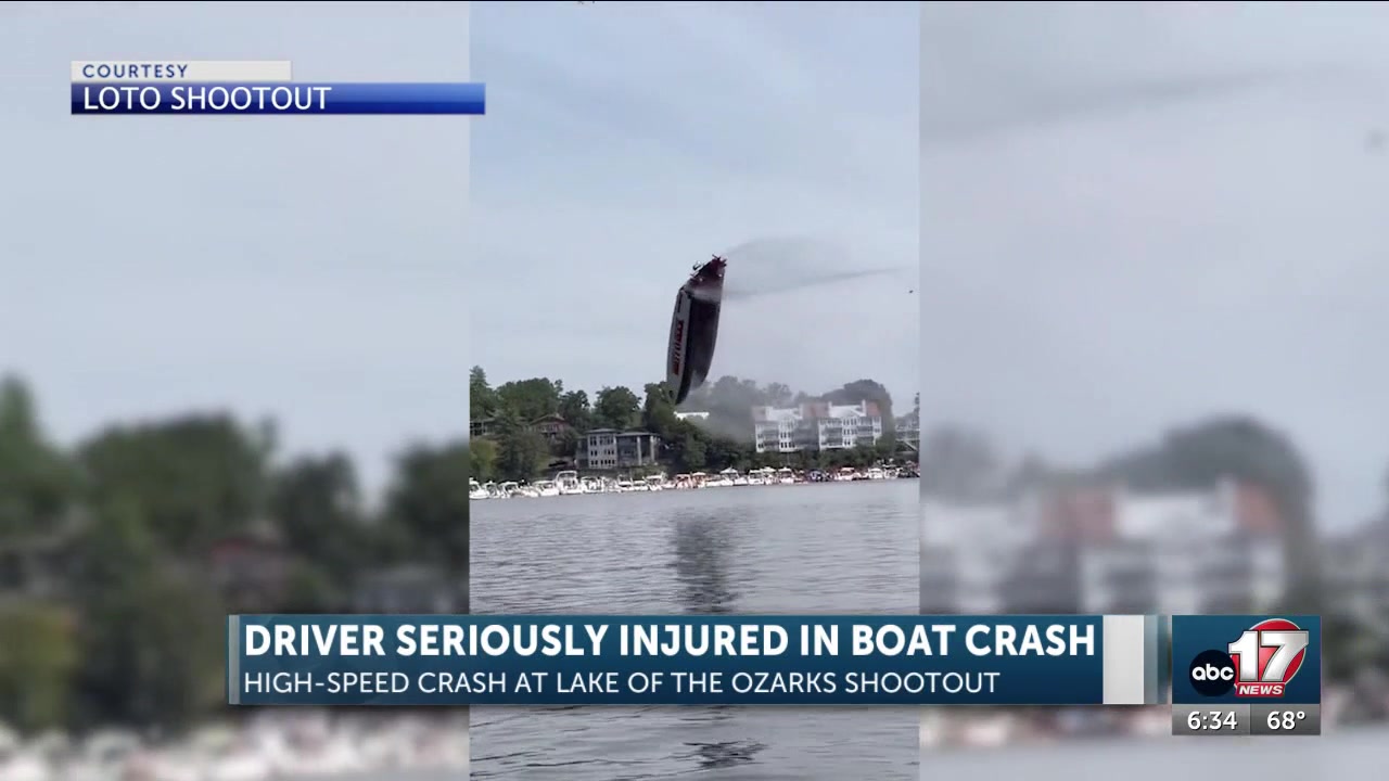 One seriously injured in high-speed boat crash at Lake of the Ozarks Shootout