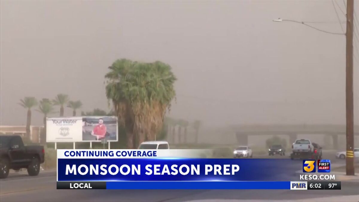 Monsoon storms serve as reminder to prepare