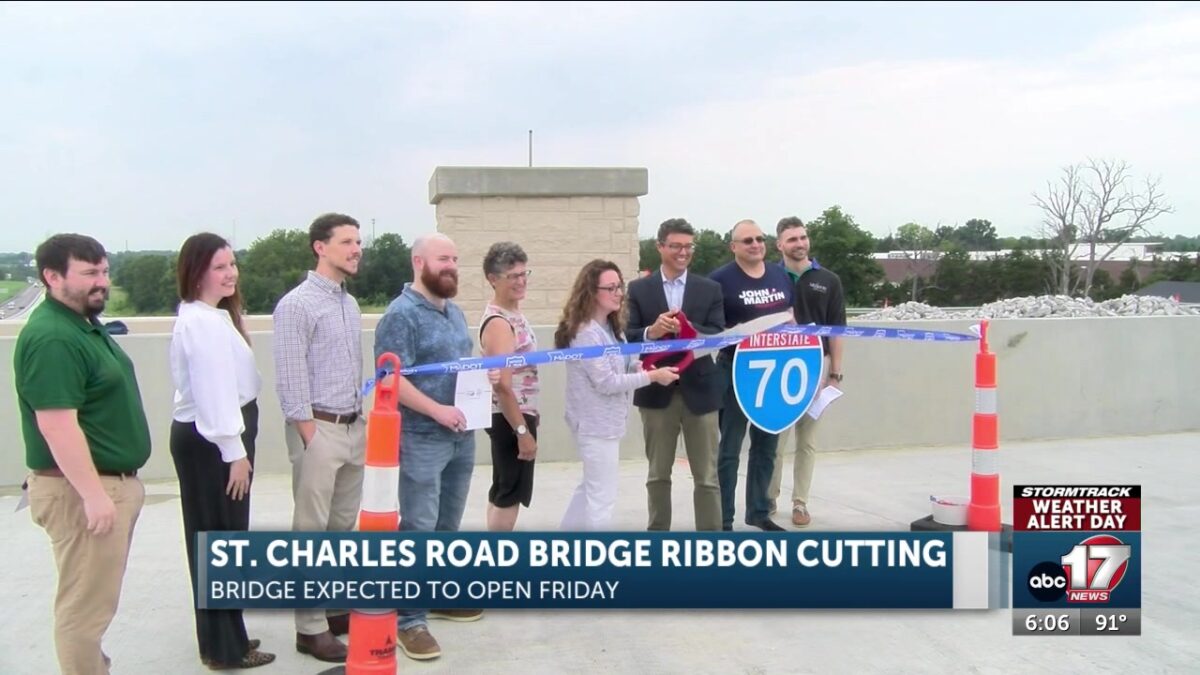 MoDOT to host ribbon-cutting for St. Charles Road bridge in Columbia