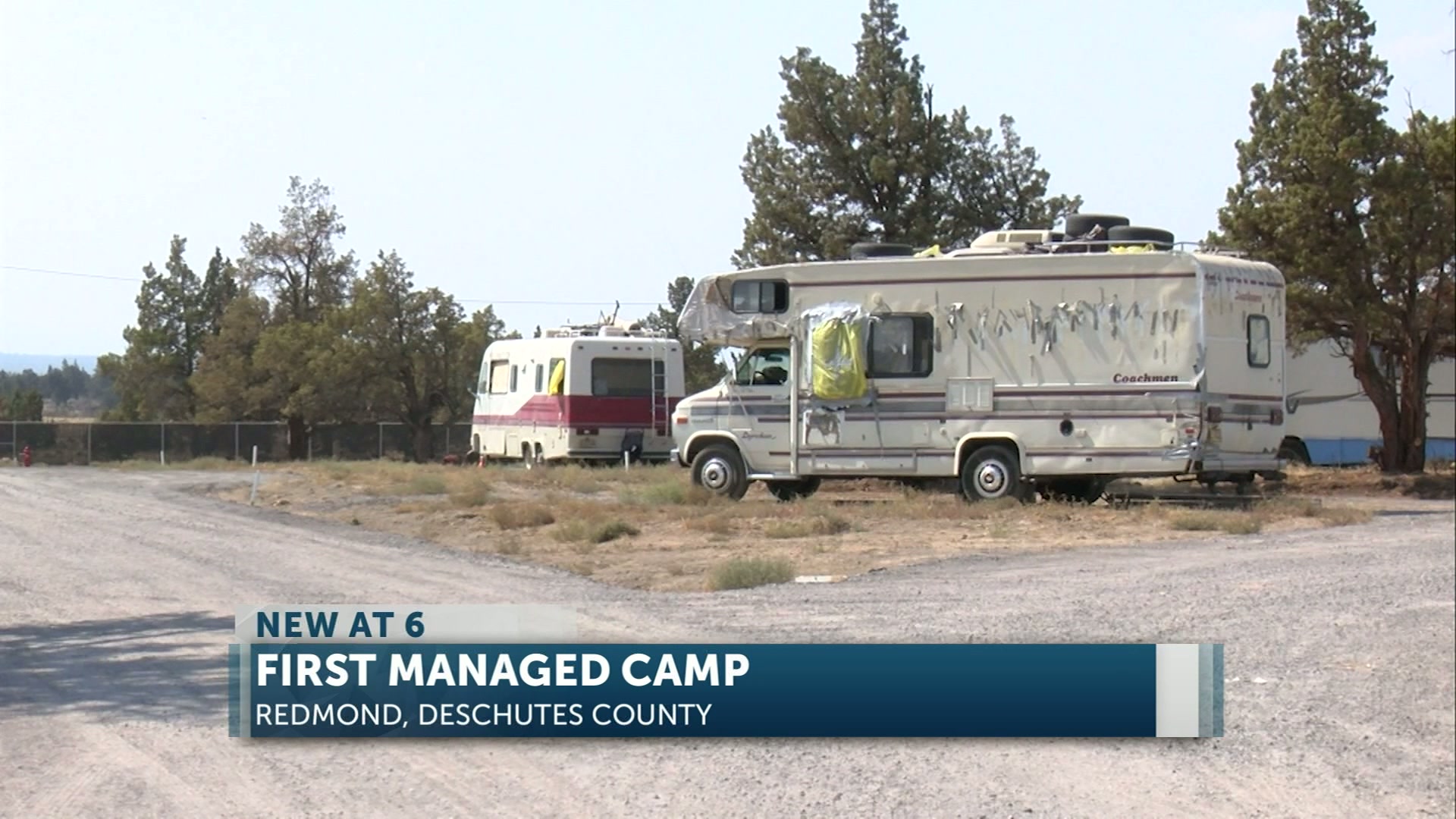 Deschutes County opens managed homeless camp in Redmond